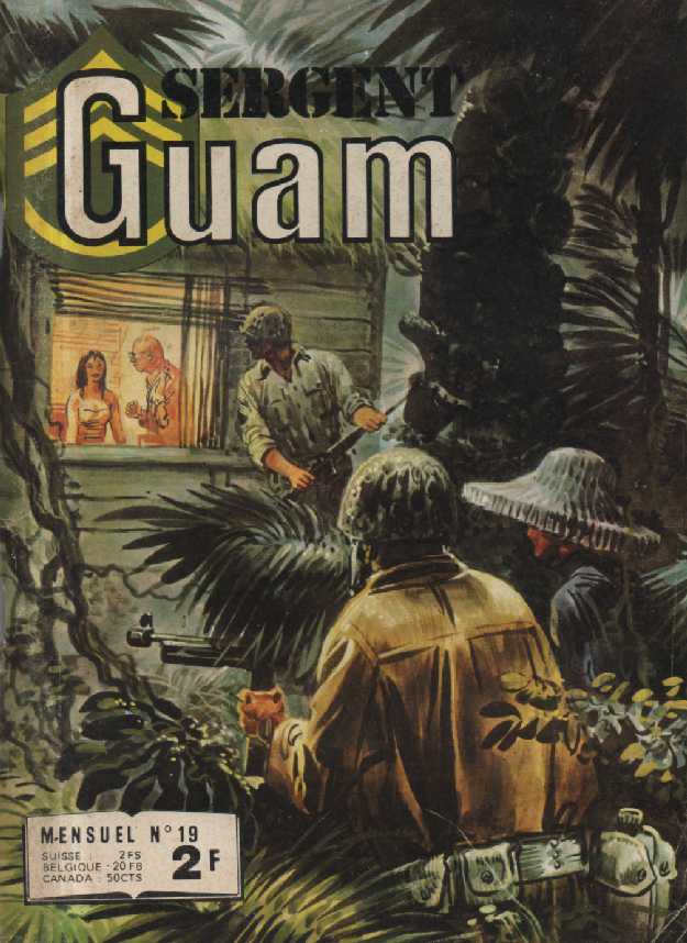 Une Couverture de la Srie Sergent Guam